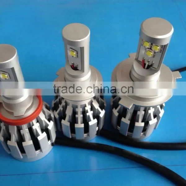 60W 6000LUMENS LED HEADLIGHT H4 Hi lo Bixenon Headlight Replacement 50w Halogen Light photo-5
