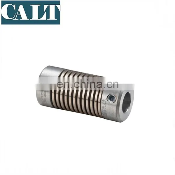 China Flexible Spring Coupling GD Electrical High Torque Connection Elastic Coupling D16L27 for Encoder Step Motor 2 PCS photo-4