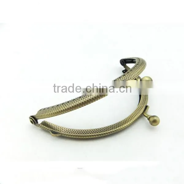 China Manufacturer Cheap Bronze DIY Sewing Coin Purse Frames Purse Lock photo-2