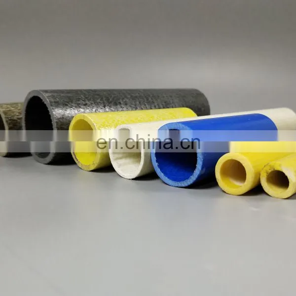 Corrosion-resistant Frp Fiberglass Grp Pipe Tube Round Tube Pultruded Profiles photo-2