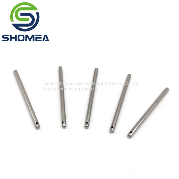 SHOMEA Customized Small Diameter Stainless Steel One Round Closed End Temperature Probe With Side Hole photo-2