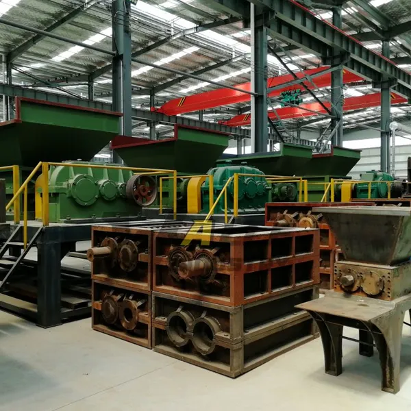 Industrial Double Shaft Scrap Metal Recycling Waste Car Shredder Aluminum Recycling Machine photo-4