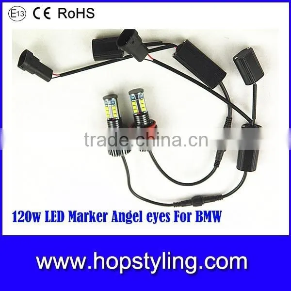 Direct Factory Brand New 120W CR-EE Angel Eyes for BMW ,New Error Free High Power 120W LED Marker Angel Eyes For BMW E92 E87 photo-3