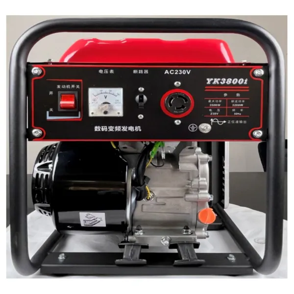 4000W 4 kW Single Cylinder 4-Stroke Air Cooling Gasoline Generator 4kW Gasoline Inverter Generator for Home Use photo-5