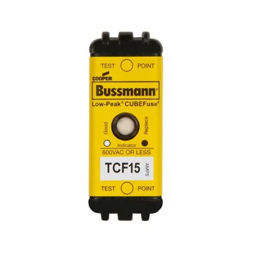 TCF15 Eaton Bussmann предохранитель класса CF TCF с временной задержкой