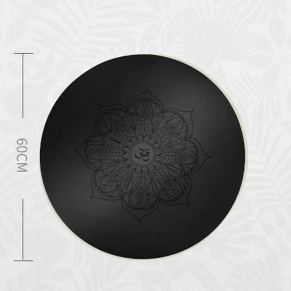 Premium Eco Friendly Pu RubberSuede Large Round Star Kid Yoga Mat photo-5