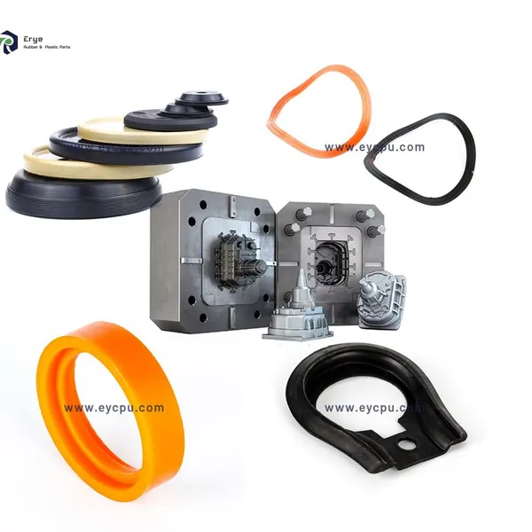 Erye Vulcanized Rubber Silicone Products Manufacturer Custom Industrial Rubber Products