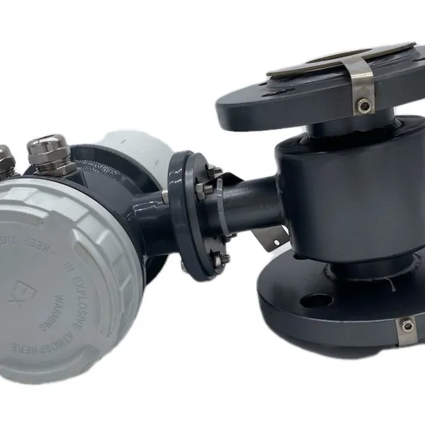 Factory Direct Faraday-type DN15 Magnetic Flow Meter 4-20ma Rs485 Hart Electromagnetic Flowmeter for Liquids ,pastes ,slurries photo-3