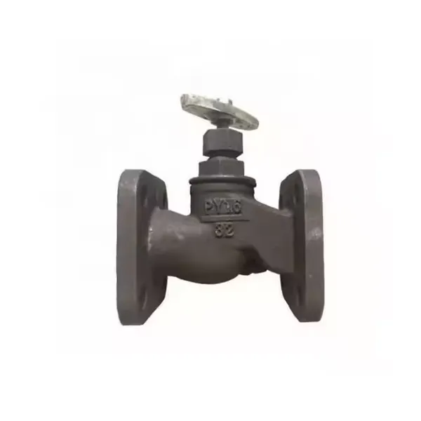 Square Flange Globe Valve High Quality GOST Grey Cast Iron BodyManual Durable