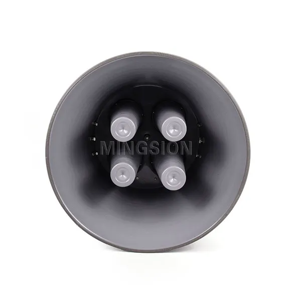 240W 400W 600W Electronic Siren Speaker Horn 8ohm 100V Big Size With Four Neodymium Ferrite Drivers for Early Warning System photo-4
