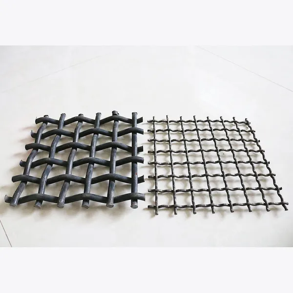 Steel Woven Wire Mesh Vibrating Screen Panel for Aggregates Screening