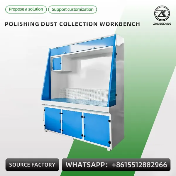 Downdraft Grinding Table Dust Extraction Workbench for Polishing Grinding Welding Fume photo-5
