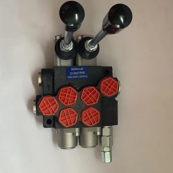 Hydraulic Directional Control Valve Block 40L/min 1-6 Spools Ways Valve P40 P80 Hydraulic Monoblock Directional Control Valve photo-2