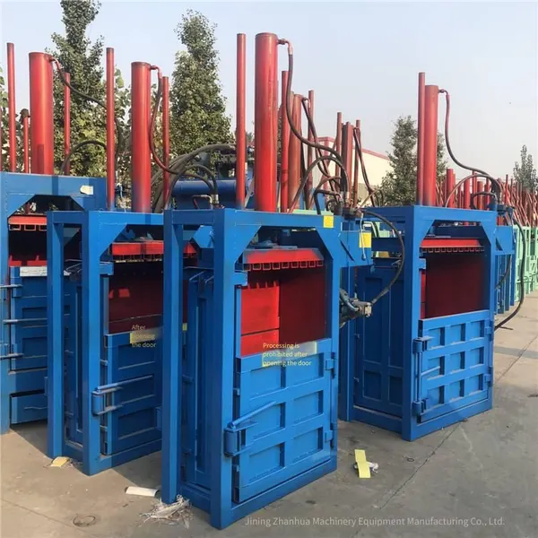 Vertical 30-ton Medicinal Material Baler, Hydraulic Woven Bag Bundling Machine, Hydraulic Baler for Waste Film Scraps photo-4