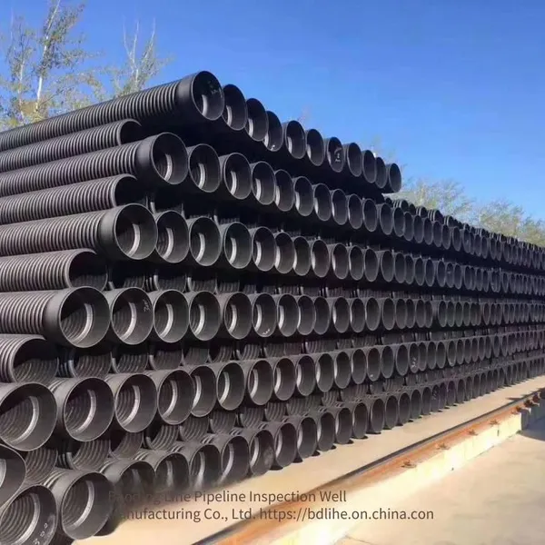 Polyethylene Drainage Pipe, National Standard Corrugated Pipe Dn500, 8kn, Self-produced and Self-sold