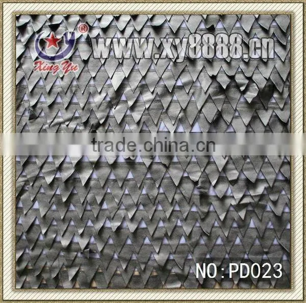 Fashion Synthetic Leather Embroidery Garment Trim