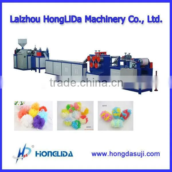 High-performance Bath Net Sponge Making Machine in China