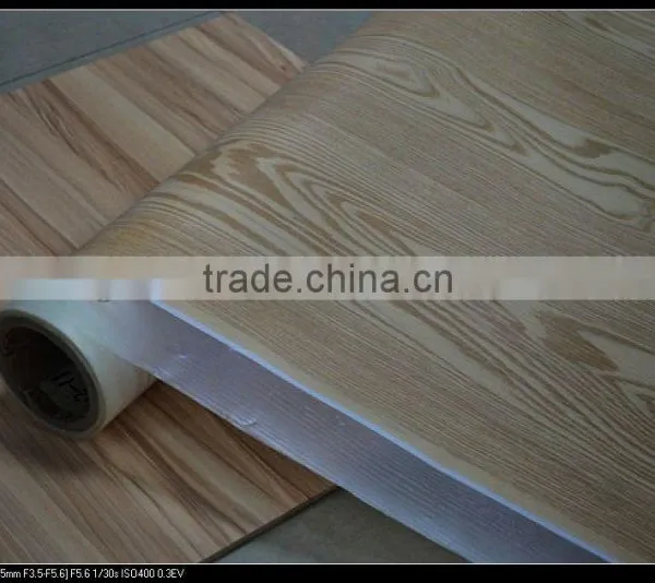 Customized PVC Wood Grain Film For Decoration