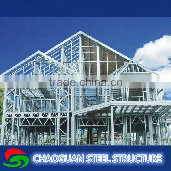 Luxury Light Steel Frame Prefabricated House and Villa for Sale photo-4
