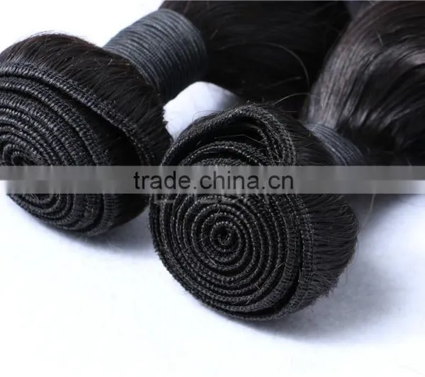Thick Virgin Brazilian Hair 3 Bundles Good Soft Indian Virgin Hair Thick Bundles Hair Weaving Supplier's Choice photo-2