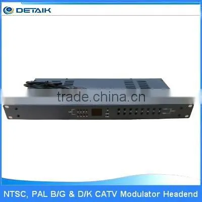 8in1 Conveter 8channels Agile CATV System Modulator DTK-JM8U photo-2