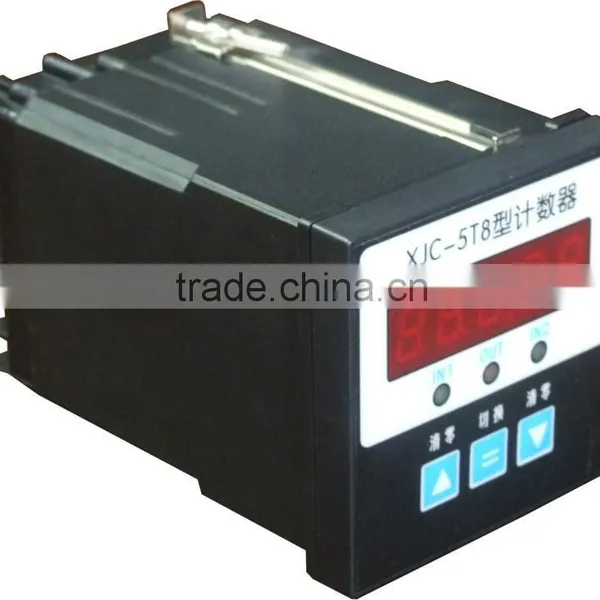Electronic meter counter