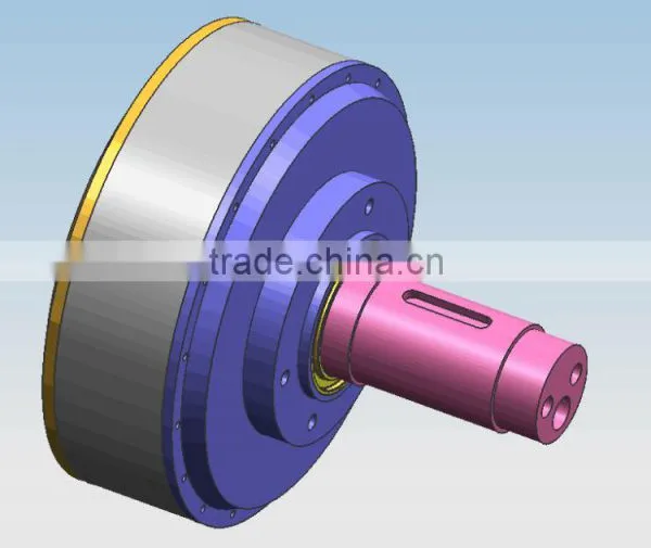 Water Cooled QS 8000W 273 (50H) E-car Extra/V3 Type Hub Motor