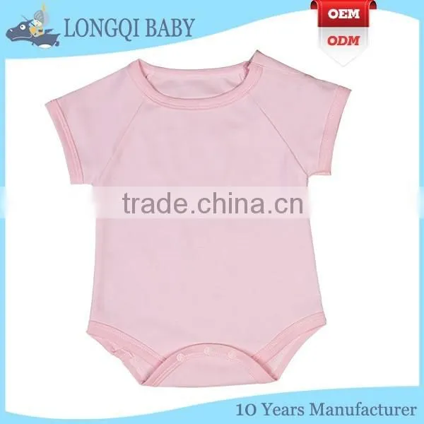 PF-MS-090 Solid Color Romper Baby Grows 100% Cotton photo-3