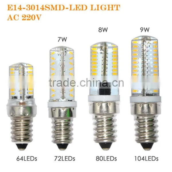 3W 4W 5W 6W 7W 8W 9W Silicone Body E14 G4 G9 LED Lamp DC12V AC220V AC110V Crystal Chandelier SMD3014 Led Light Replace Halogen photo-4