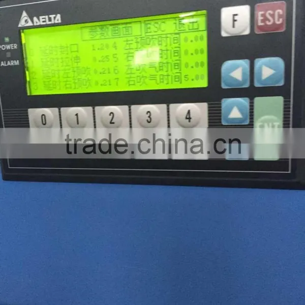 High Efficiency Semi Automatic One Pull Two Pet Bottle Blowing Machine photo-5