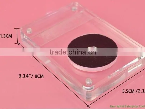 LOOSE LID ACRYLIC DIAMOND DISPLAY CASE HOLDER GEM SHOW CONTAINER BOX Quality Choice photo-2