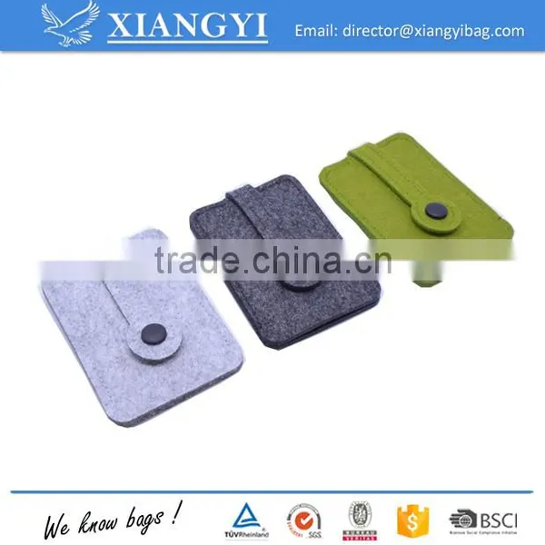 Cheap Promotion Fancy Smart Colorful Felt Key Case Bag Key Chain Mini Bag Key Holder Supplier's Choice photo-3