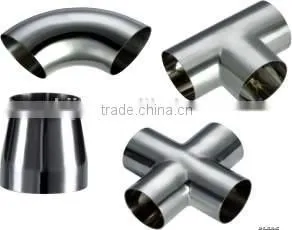 Useful Stainless Steel Polished Sanitary 45 90 120 180 Elbow photo-2