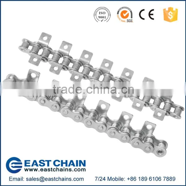 Industry Stainless Steel Roller Chain 08A With SK1 Attachments photo-4