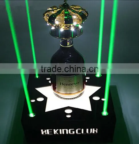 Wholesale Noverty Glass Laser Wine Bottle Holder photo-2