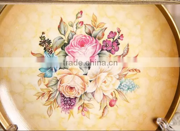 Household Adornment Handicraft Hang Dish Ceramic Furnishing Articles HY1672201 photo-5
