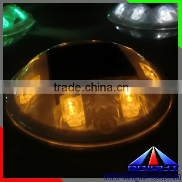 New Design Yellow White Red Blue Green Led Solar Reflective Road Stud Light With Quick Delivery photo-4