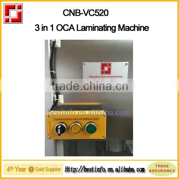 New Multifunction LCD Laminator Laminating Machine/LCD Touch Screen Bonding Machine/Mobile LCD Refurbishment(CNB-VC520) Quality Choice photo-4