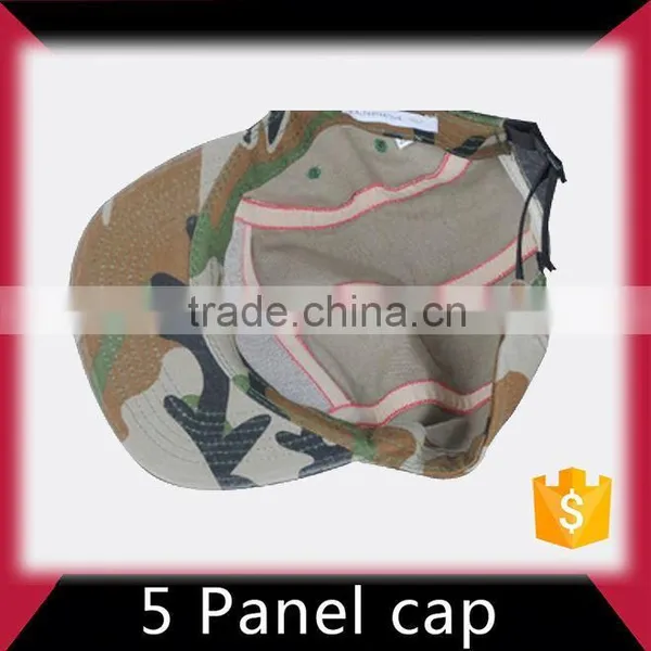 5 Panel Hat Cap Flat Custom Logo photo-5