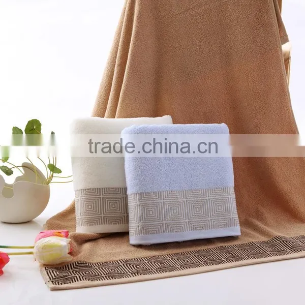 Super Absorbent Quick Dry Luxury Wholesale Square Pattern Bath/face Towel photo-6