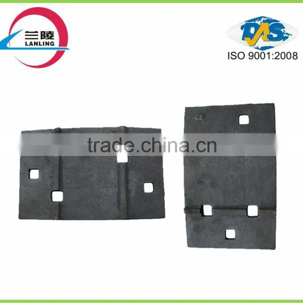 43kg Rail Railway Iron Plates of Railway Materials /railroad Products