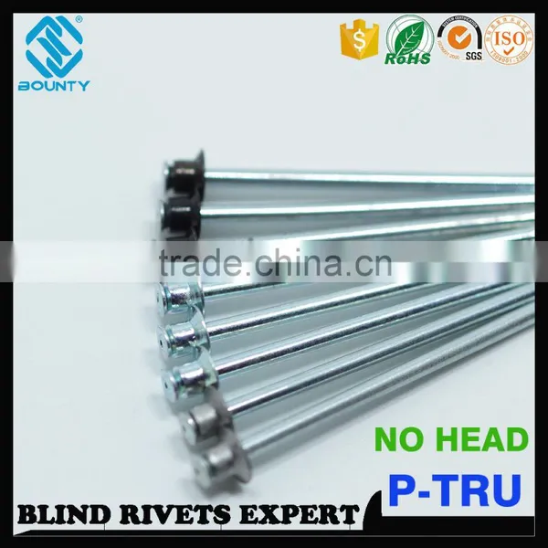 HIGH QUALITY DOUBLE CSK COUNTERSUNK STEEL PULL-THRU RIVETS FOR LCD PANELS
