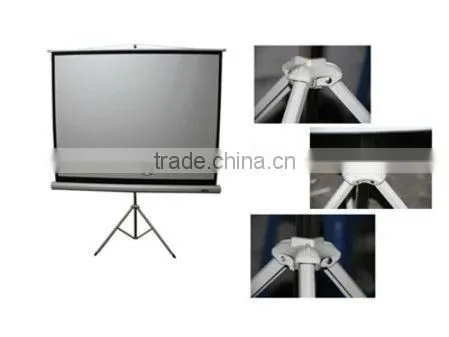50"-110" Matte White Portable Tripod Projector Screen