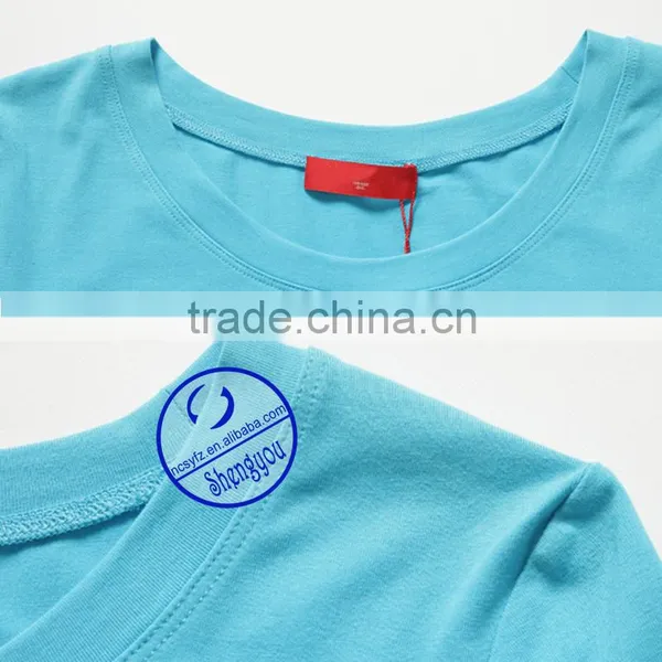Custom 100% Cotton Jersey Printed Short Sleeve Maternity t Shirt photo-5