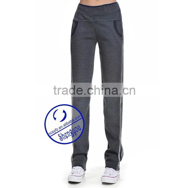 Wholesale Custom Quality Cotton Plain Women Jogger Trousers photo-4
