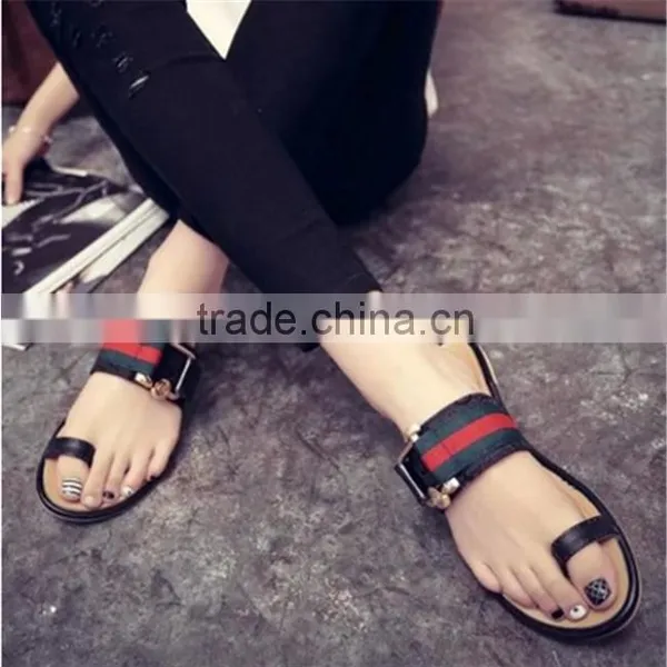 2016 Summer New Fashion Casual Hasp Flat Roman Sandals photo-4