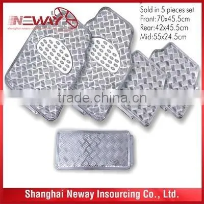 2015 Hot Anti Slip Car Floor Mats Pvc Material Car Floor Cover Auto Car Foot Mats
