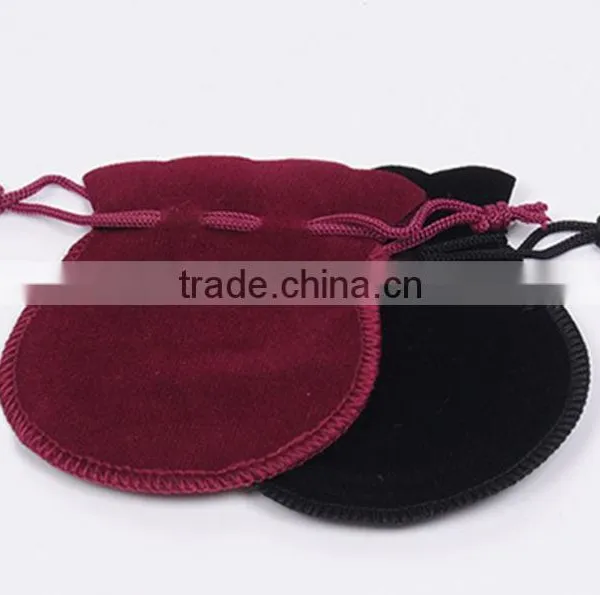 Promotion Small Custom Velvet Fabric Drawstring Jewelry Bags Made in China photo-4