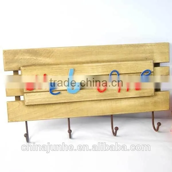 Household Sundry Wall Mounted Hooks Wood Hooks for Sale photo-2