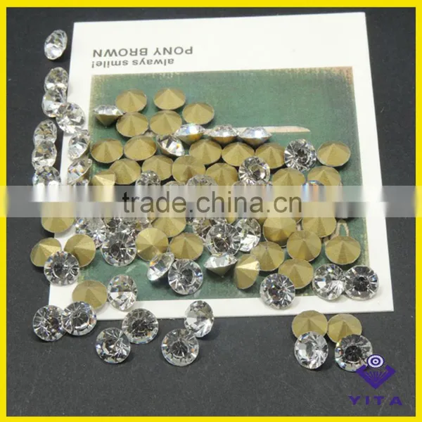 ZheJing YiWu Chaton Factory Sale Glass Stone for Shoes Ornament photo-5